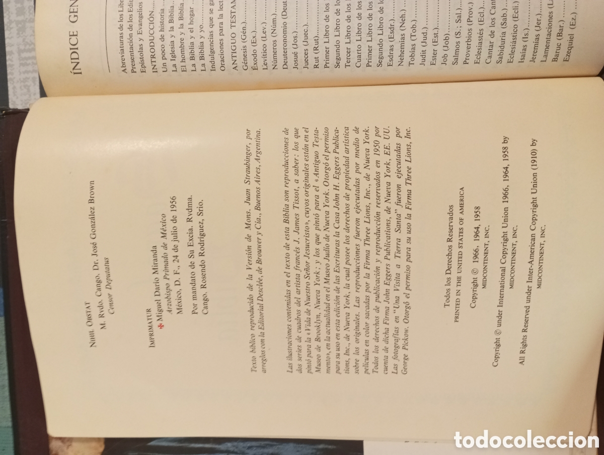 Libros de segunda mano: Sagrada Biblia Strubinger 1966 - Foto 6