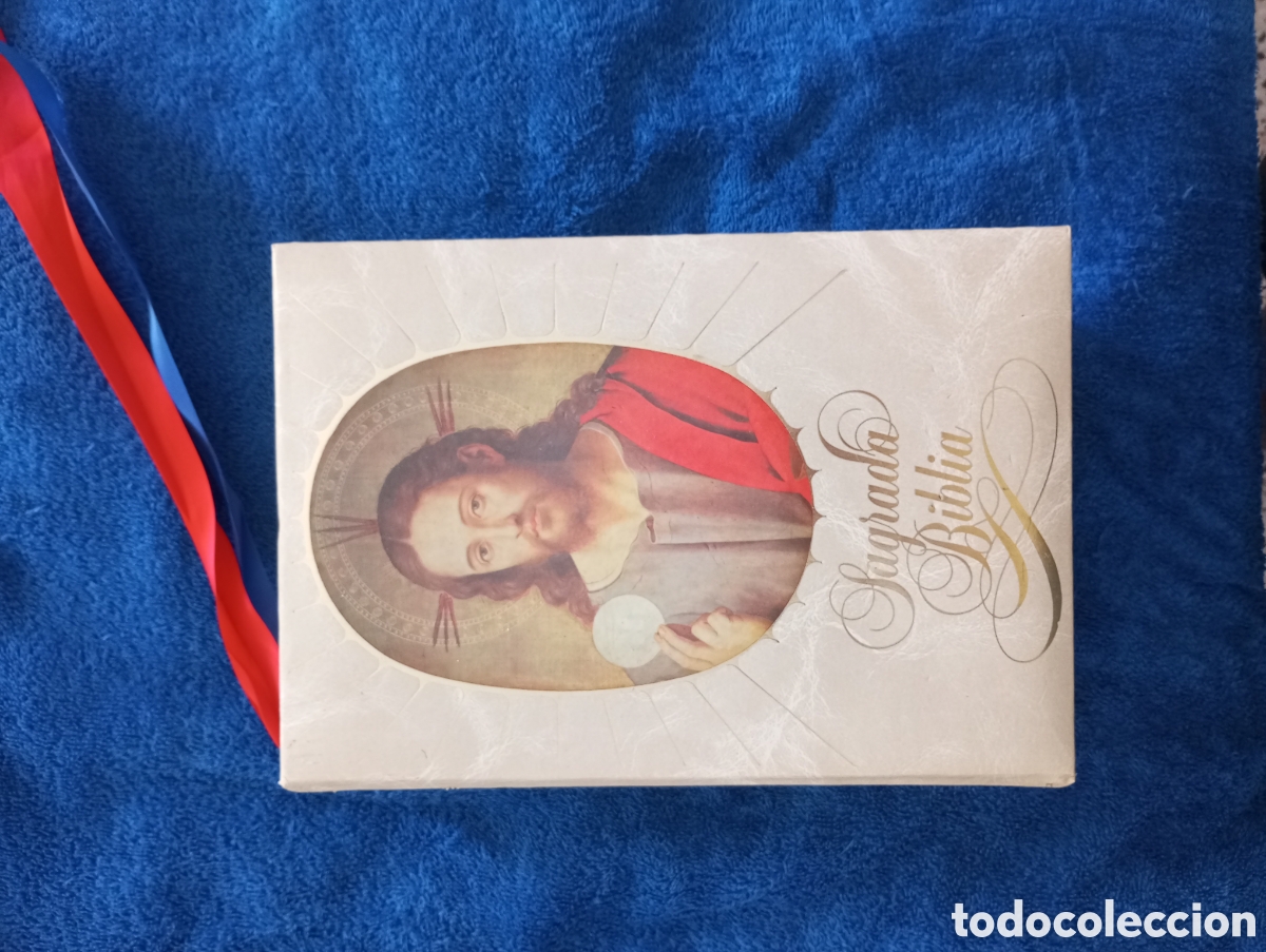 Libros de segunda mano: Sagrada Biblia Familiar - Editorial Oc&eacute;ano (1983)