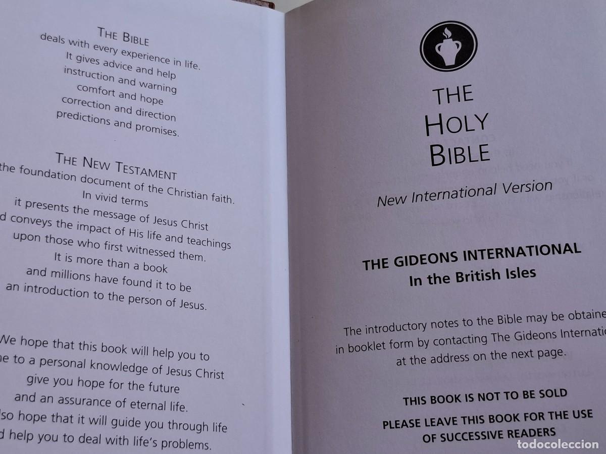 Libros de segunda mano: HOLY BIBLE --------------------------- - Foto 3