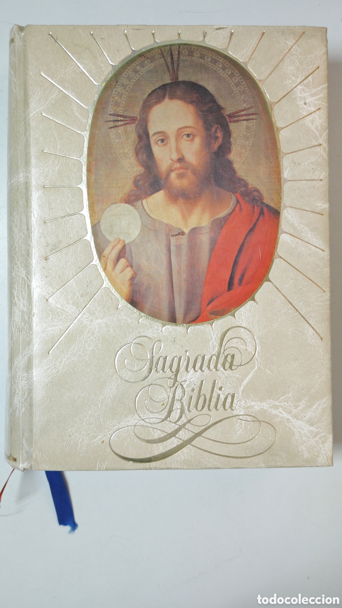 Libri di seconda mano: Sagrada Biblia - Trad. Petisco y Torres Amat - Editorial Oc&eacute;ano (1983) Ilustrada. Edici&oacute;n Lujo.