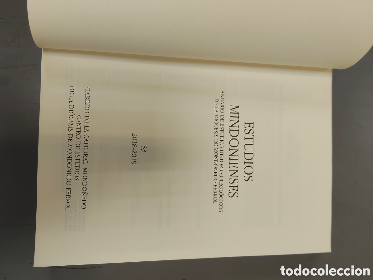Libros de segunda mano: Estudios Mindonienses 2019 - Foto 2