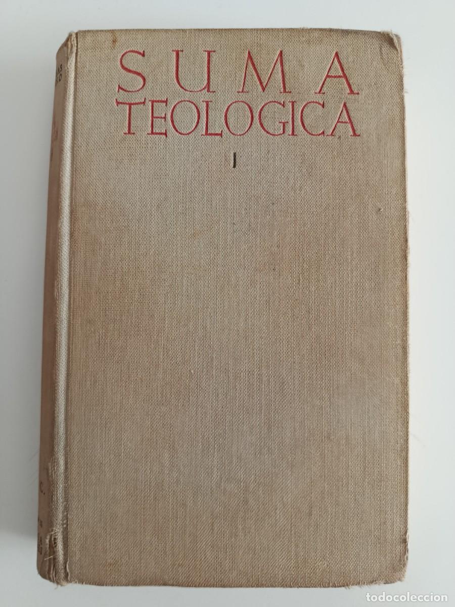 Libros de segunda mano: SUMA TEOL&Oacute;GICA TOMO I. SANTO TOM&Aacute;S DE AQUINO. BAC. 1957