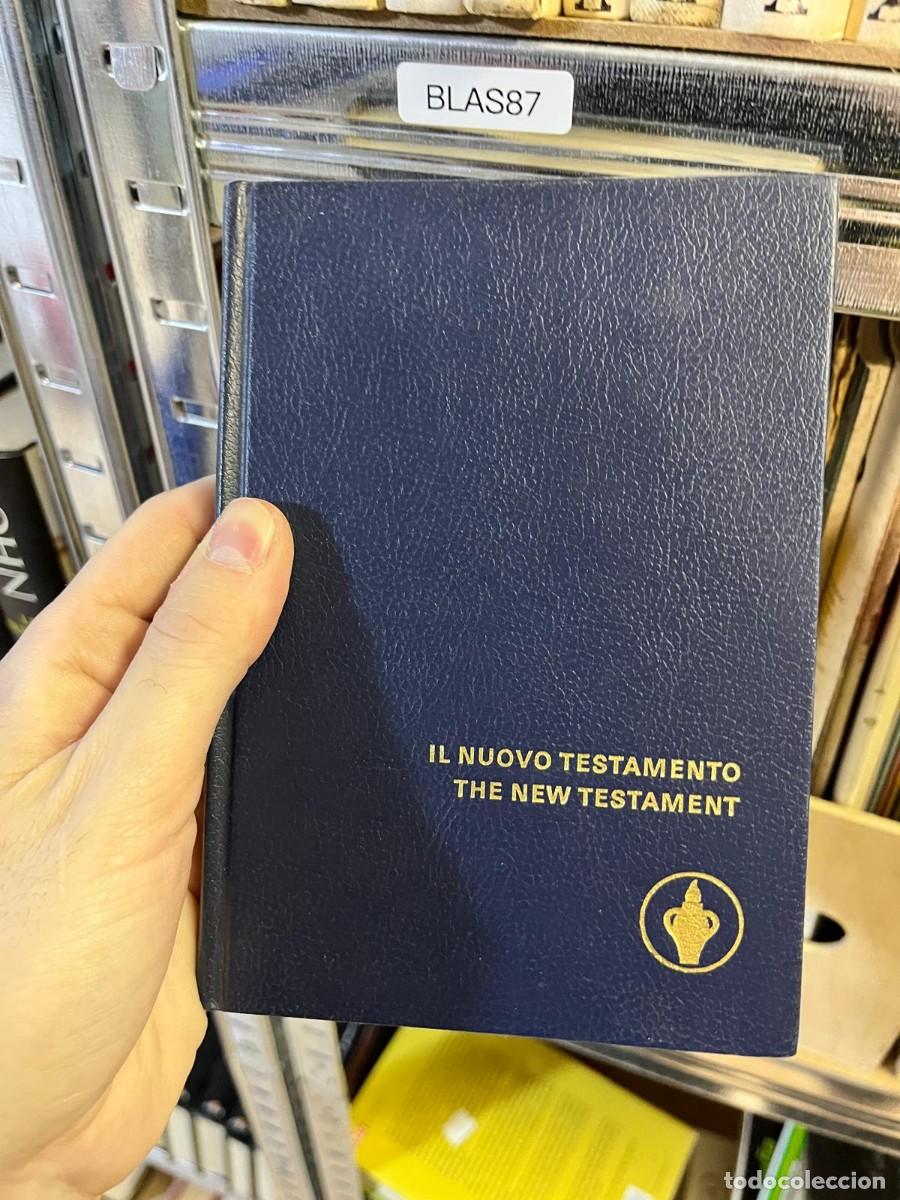 Libros de segunda mano: BLAS87 &ndash; Nuevo Testamento &ndash; Edici&oacute;n biling&uuml;e italiano-ingl&eacute;s &ndash; Edici&oacute;n religiosa &ndash; Cristianismo.