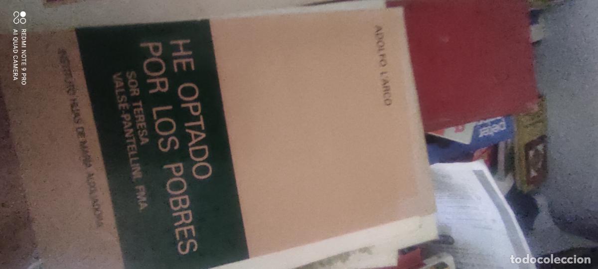 Libros de segunda mano: HE OPTADO POR LOS POBRES, SOR TERESA VALSE-PANTELLINI, FMA - ADOLFO L' ARCO - ED. DON BOSCO
