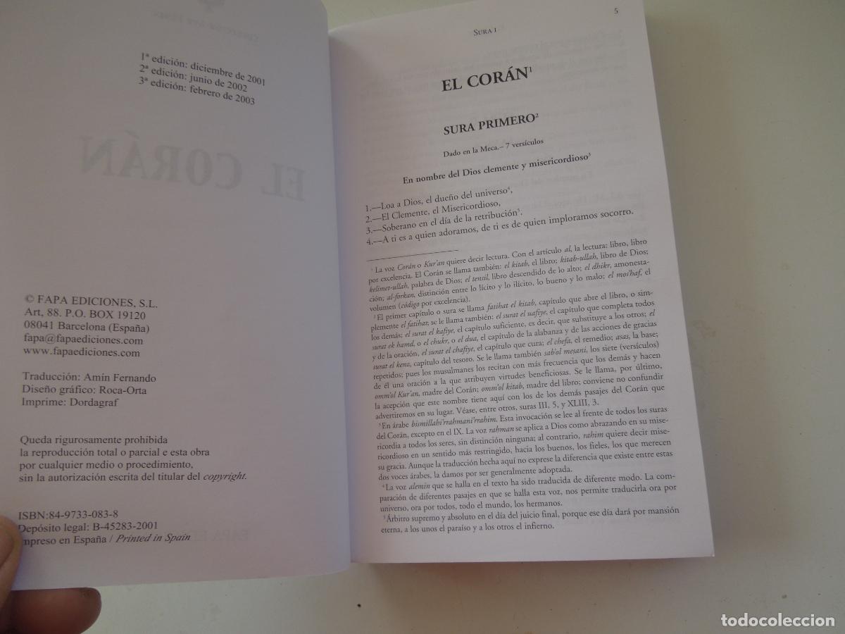 Libros de segunda mano: EL COR&Aacute;N - EDICI&Oacute;N INTEGRA - FAPA EDICIONES 2003. - Foto 5