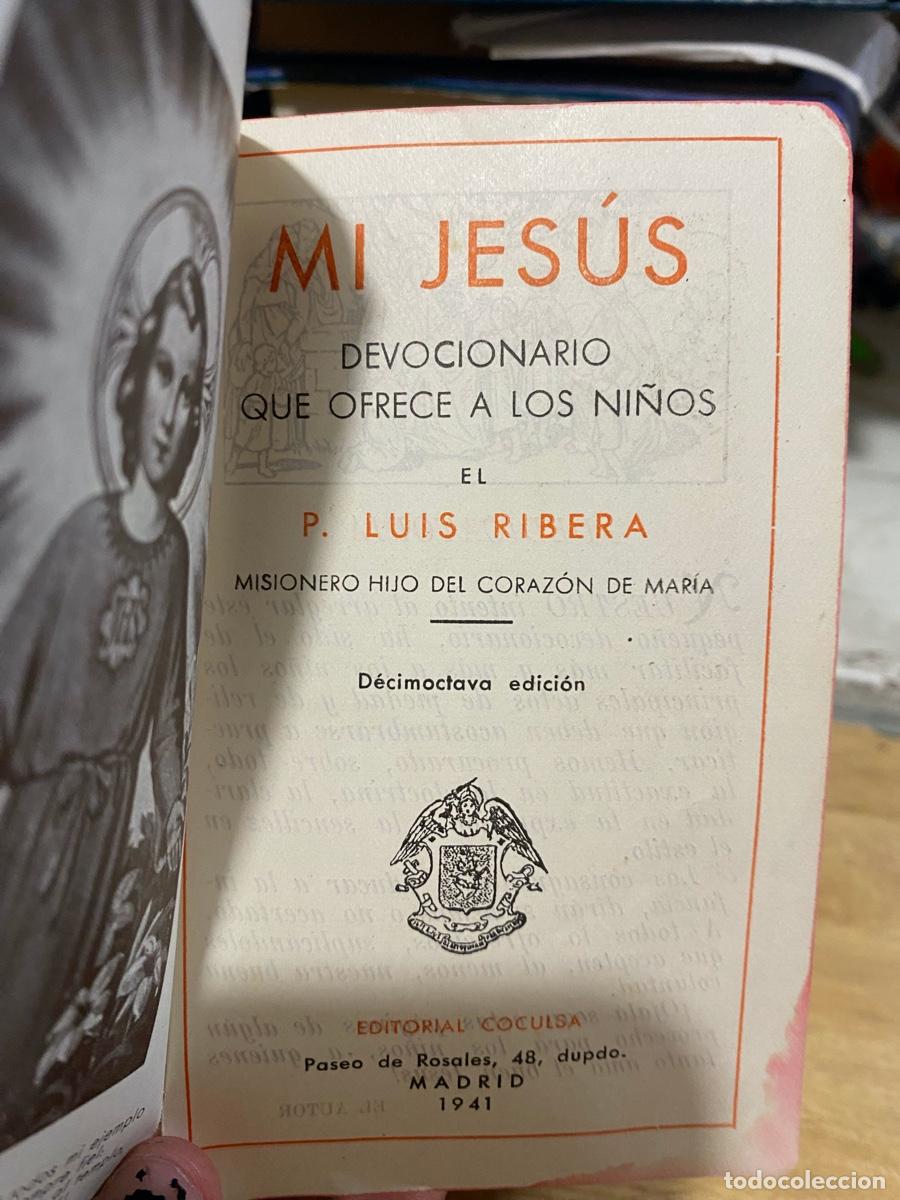 Libros de segunda mano: MI JESUS, P.LUIS RIBERA, EDT. COCULSA