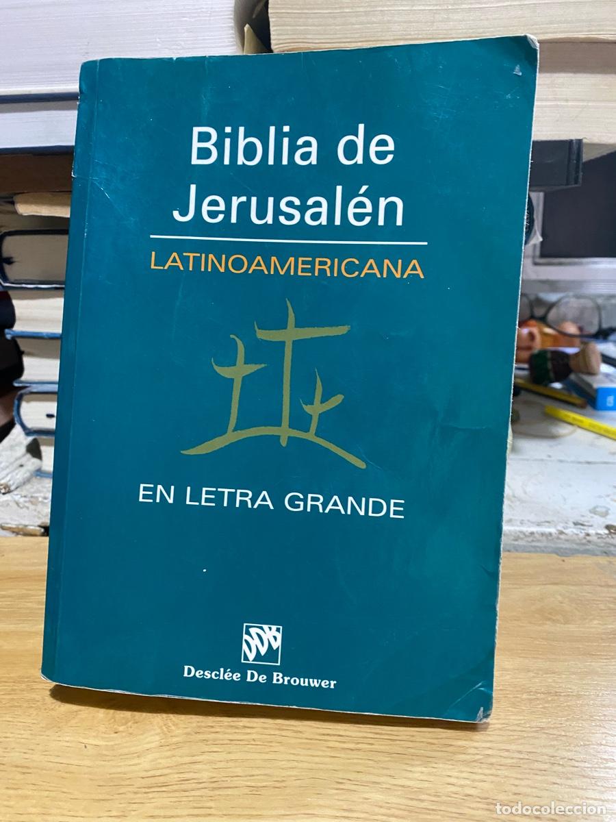 Libros de segunda mano: BIBLIA DE JERUSALEN, LATINOAMERICANA, DESCLEE DE BROUWER