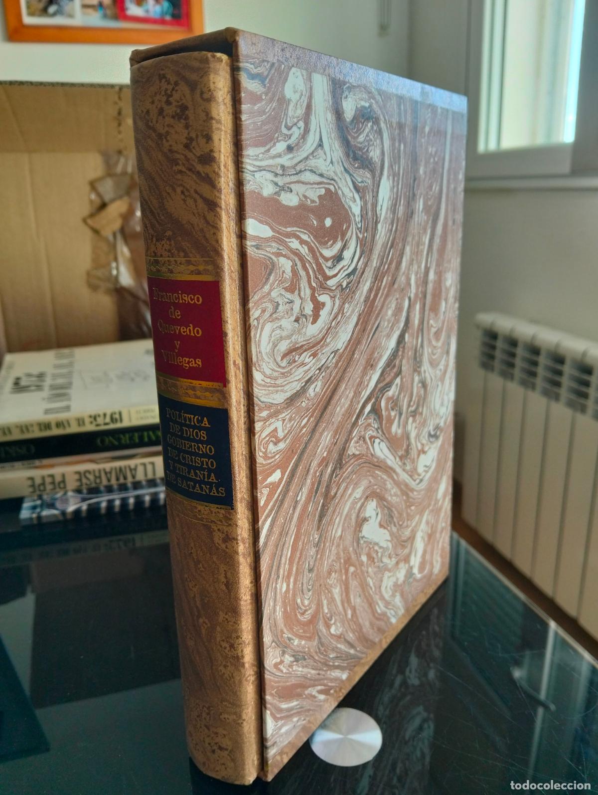 Libros de segunda mano: Pol&iacute;tica de Dios, Gobierno de Cristo y Tiran&iacute;a de Satan&aacute;s, Quevedo, Asamblea Madrid, 1995.