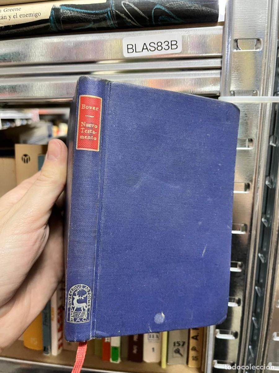 Libros de segunda mano: BLAS83B - Nuevo Testamento - B&oacute;ver - edici&oacute;n religiosa en tapa dura.