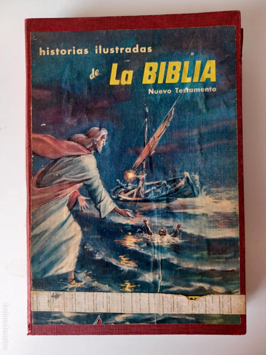 Libros de segunda mano: HISTORIAS ILUSTRADAS DE LA BIBLIA (NUEVO TESTAMENTO) -EDICIONES ALB&Oacute;N 1958-