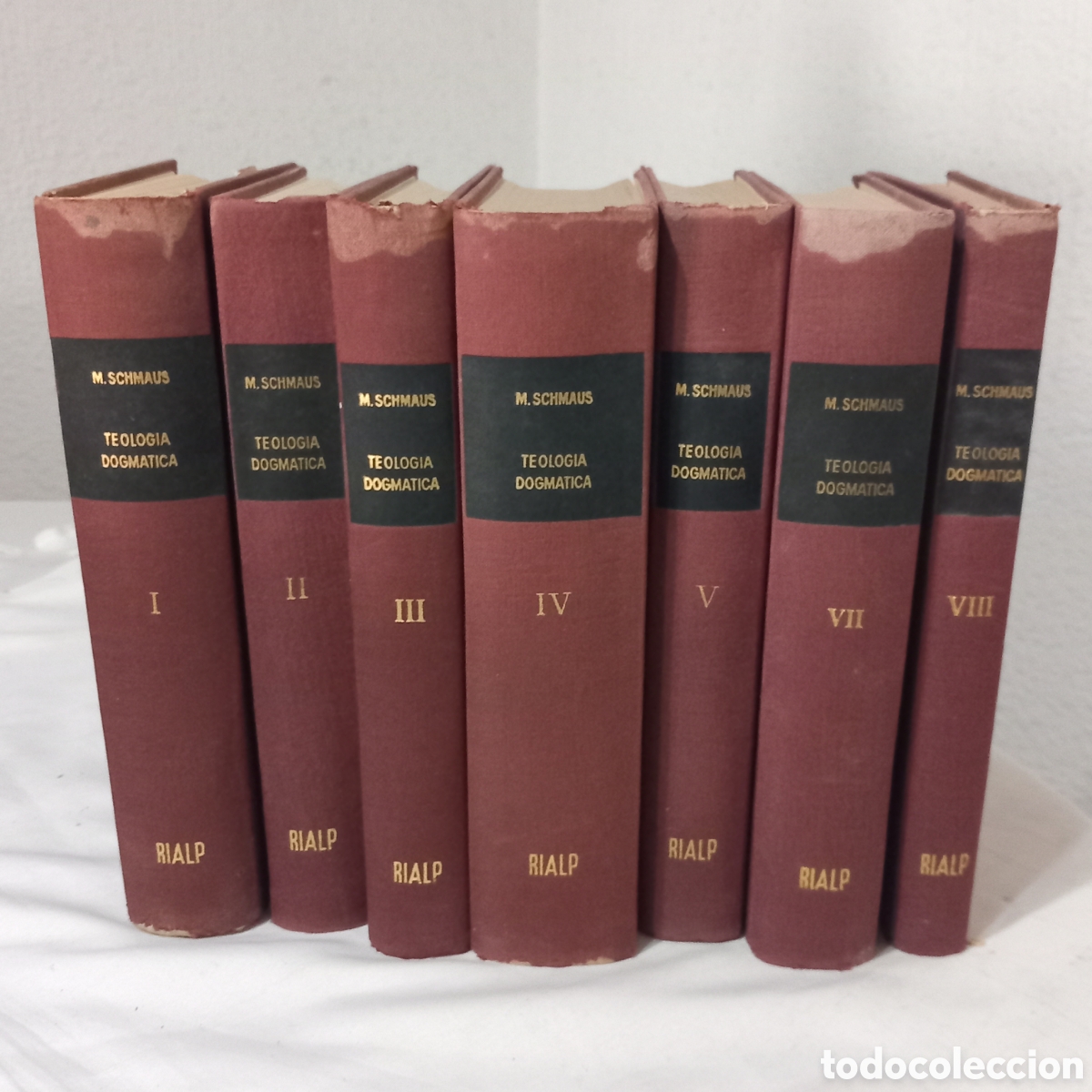 Libros de segunda mano: TEOGIA DOGMATICA/7 TOMOS M.SCHMAUS/RIALP