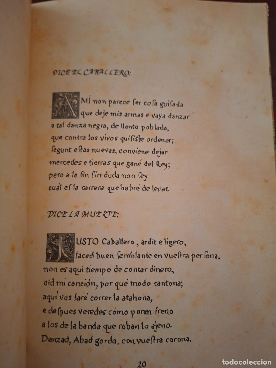 Libros de segunda mano: Facs&iacute;mil Danza general de la muerte. Codice del Escorial - Foto 8