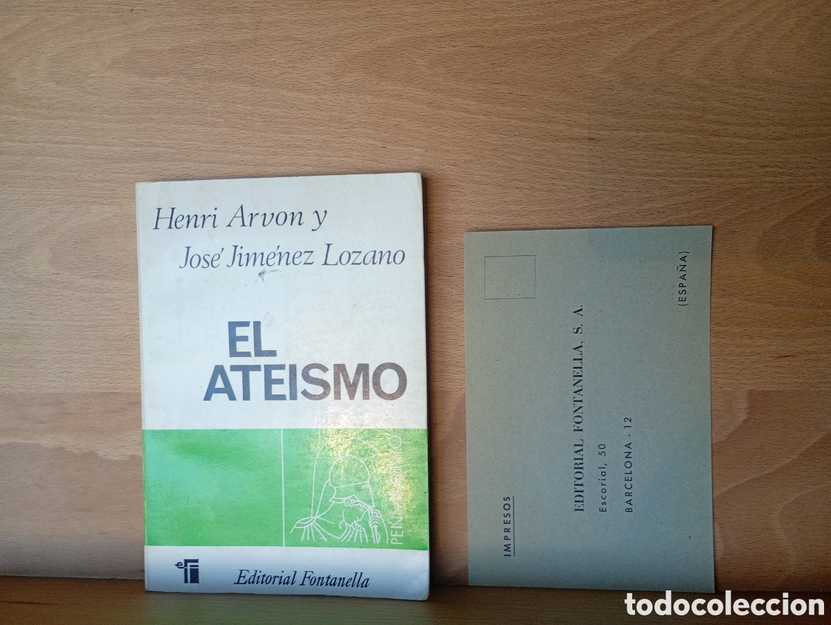 Libros de segunda mano: El ate&iacute;smo henri arvon editorial fontanella lozano