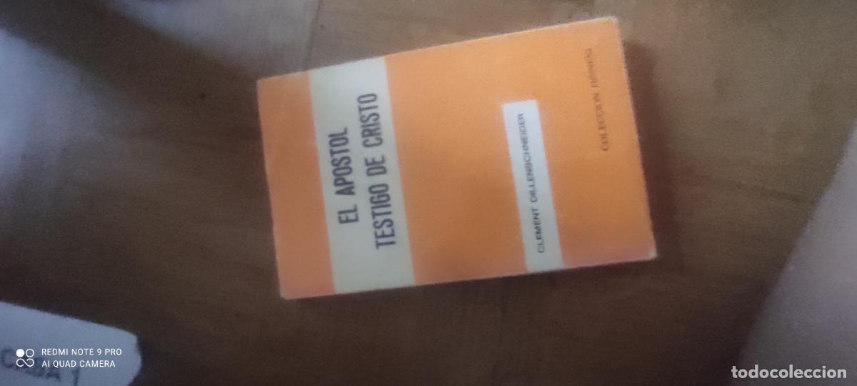 Libros de segunda mano: EL AP&Oacute;STOL TESTIGO DE CRISTO - CLEMENT DILLENSCHNEIDER