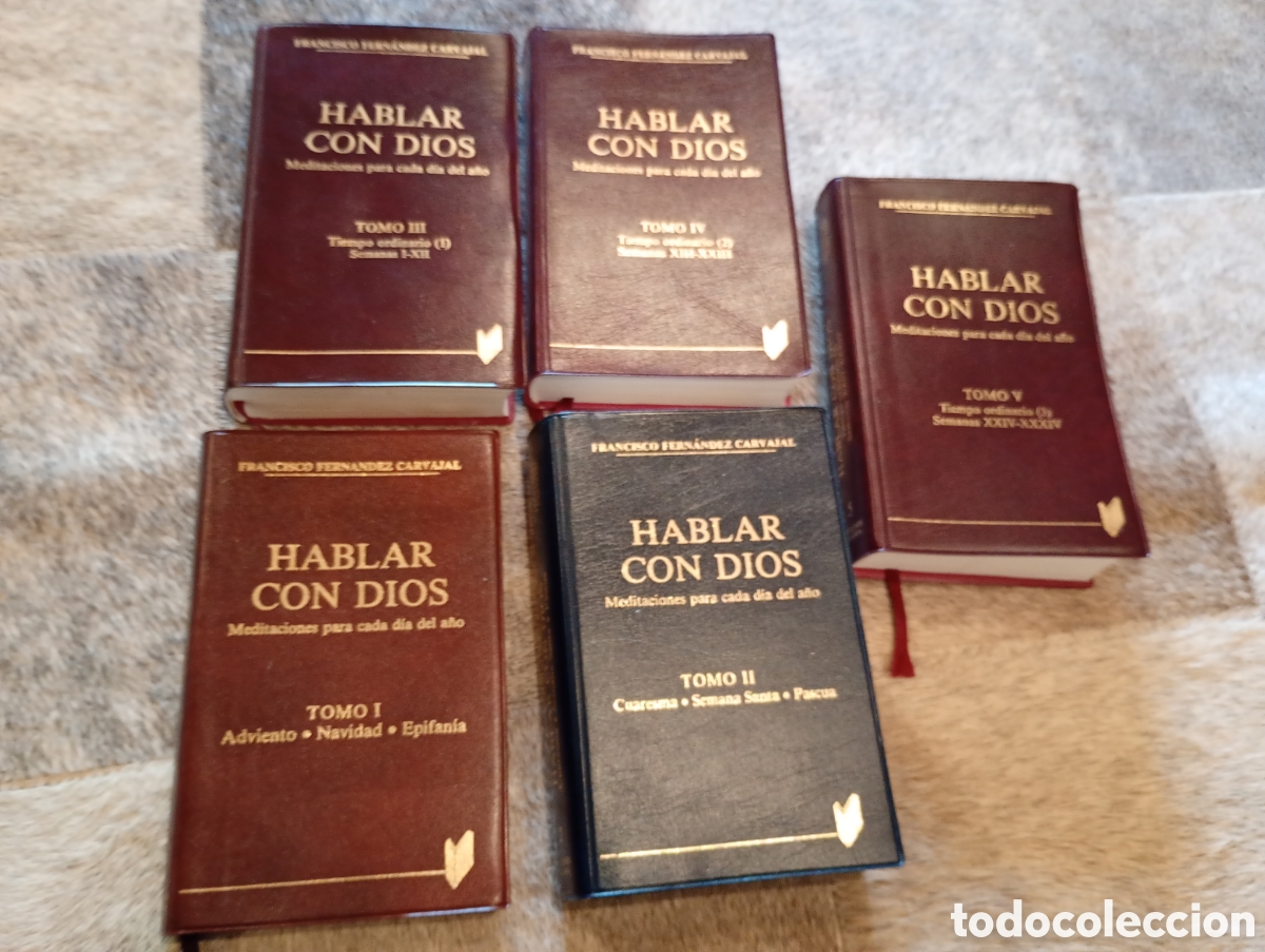 Libros de segunda mano: Hablar con dios los 5 tomos completos