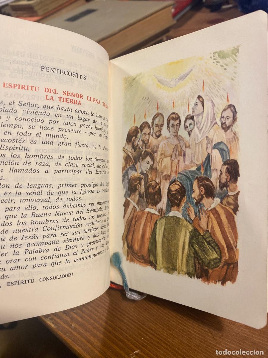 Libros de segunda mano: MISAL PARVO Y DEVOCIONARIO . MISAL NACAR COLUNGA 1966 - Foto 4