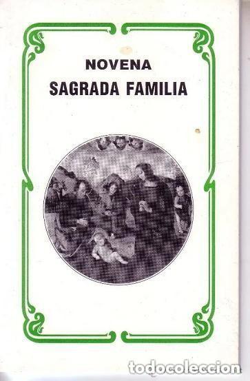Libros de segunda mano: NOVENA - SAGRADA FAMILIA - EDICIONES V.J.