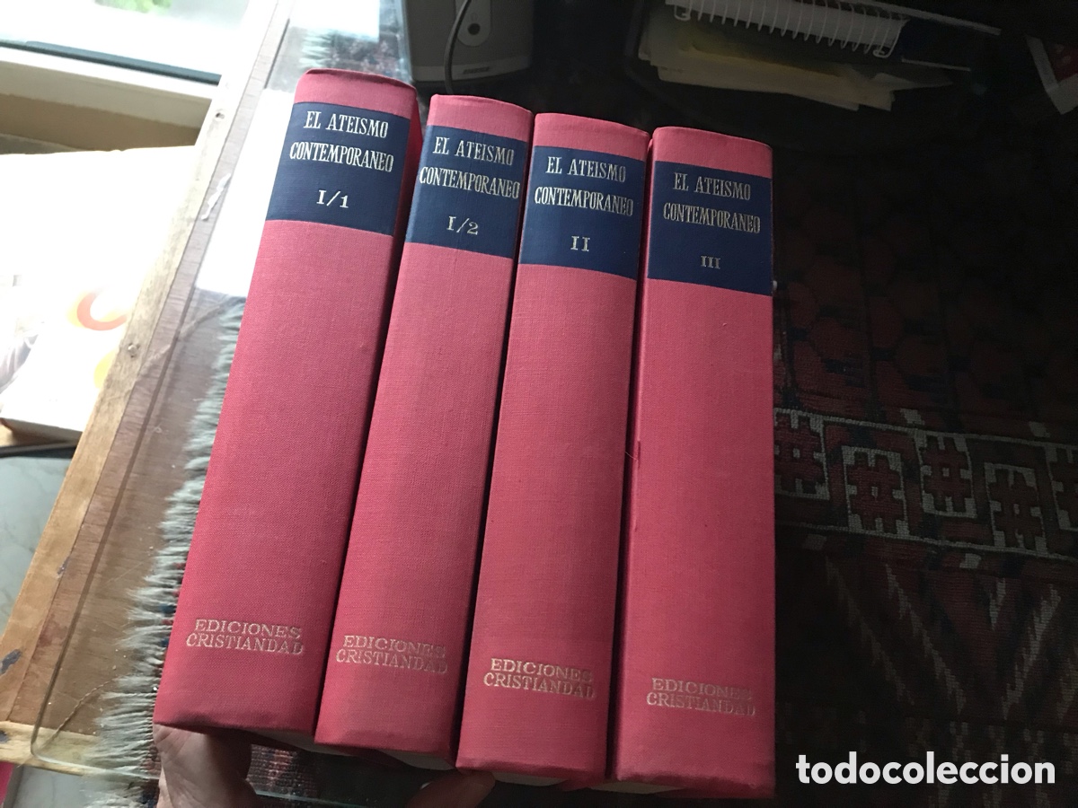 Libros de segunda mano: El Ate&iacute;smo contempor&aacute;neo. I/1; I/2; II y III. Ediciones cristiandad.