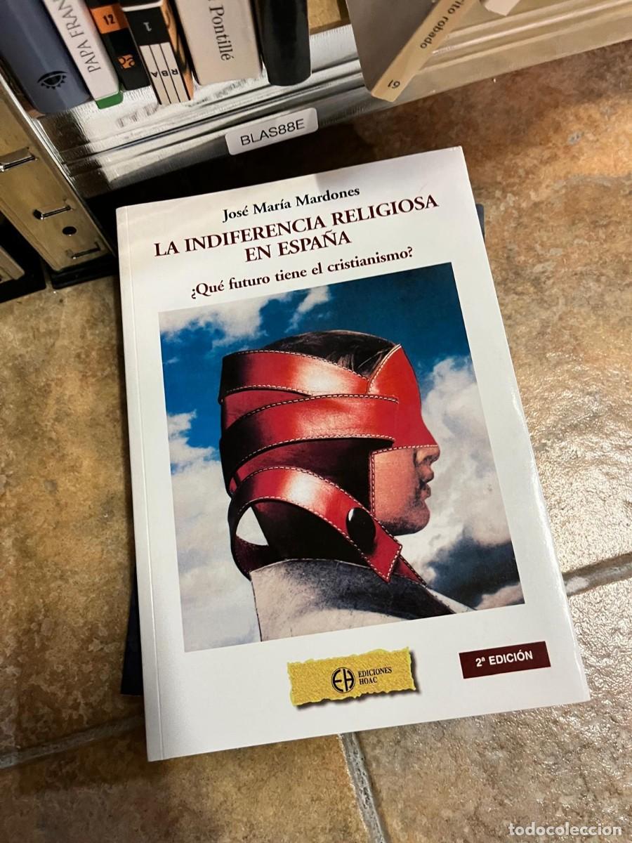 Libros de segunda mano: BLAS88E La indiferencia religiosa en Espa&ntilde;a &iquest;Qu&eacute; futuro tiene el cristianismo? Jos&eacute; Mar&iacute;a Mardones.