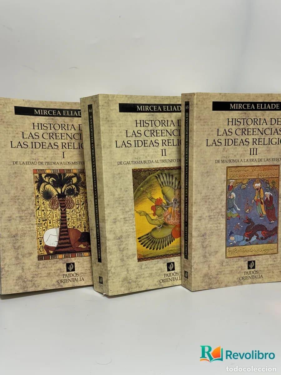 Libros de segunda mano: Lote Historia De Las Creencias Y Las Ideas Religiosas 3 tomos - Mircea Eliade, Willard R. Trask,