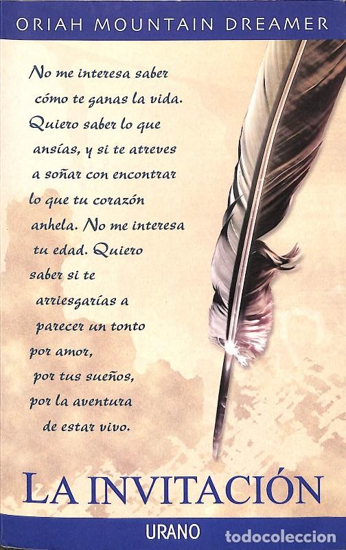 Libros de segunda mano: La Invitaci&oacute;n - Oriah Mountain Dreamer - Urano - Crecimiento Personal-psicolog&iacute;a, 3524