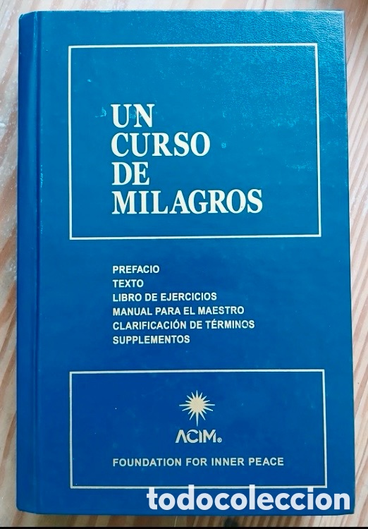 Libros de segunda mano: Un curso de milagros.