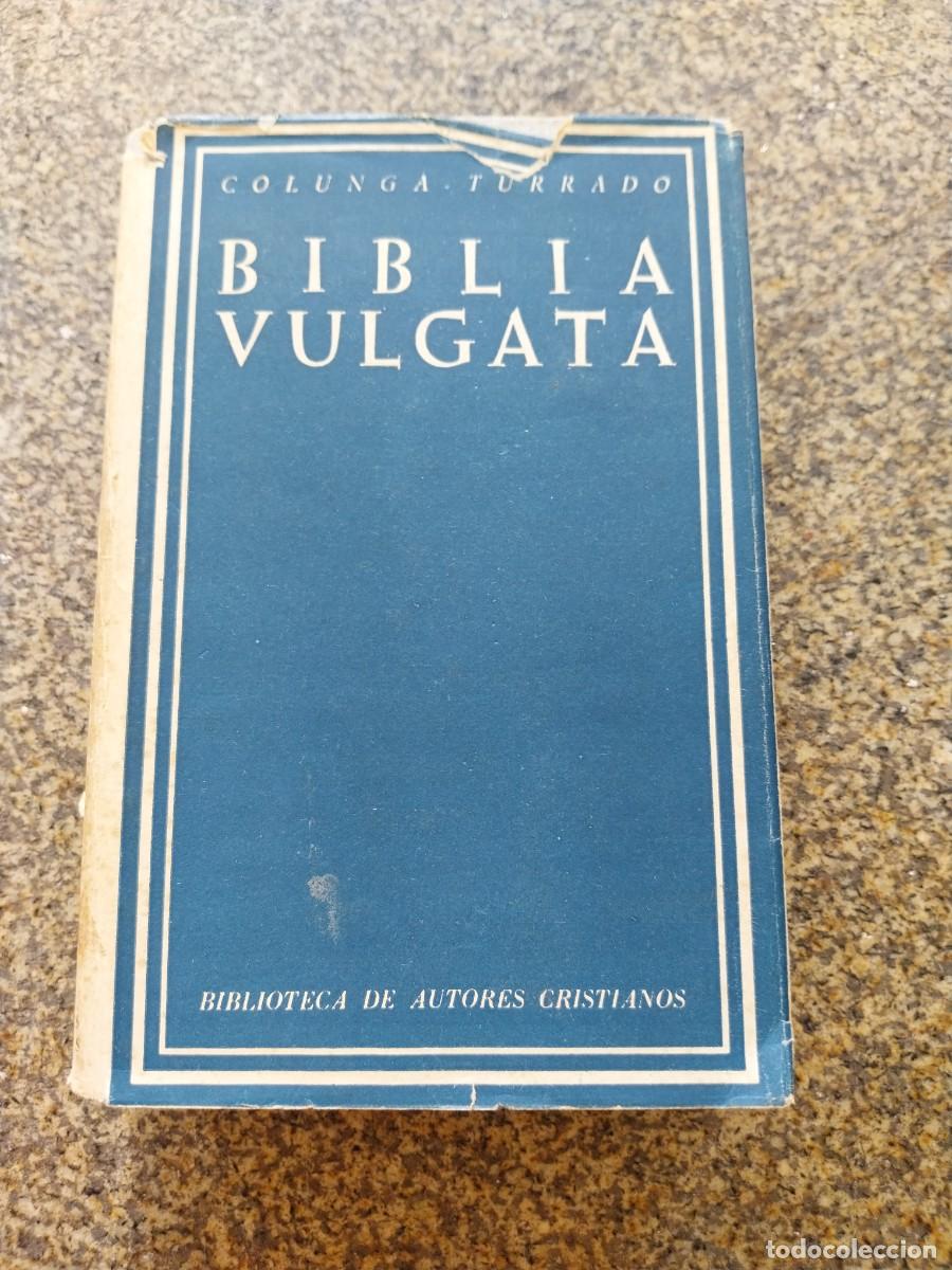 Libros de segunda mano: BIBLIA VULGATA -- BIBLIA SACRA -- BIBLIOTECA DE AUTORES CRISTIANOS -- 1959 -- 3&ordf; EDICION --