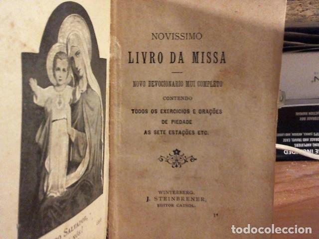Libros de segunda mano: Libro Antiguo LIBRO DA MISA 1889
