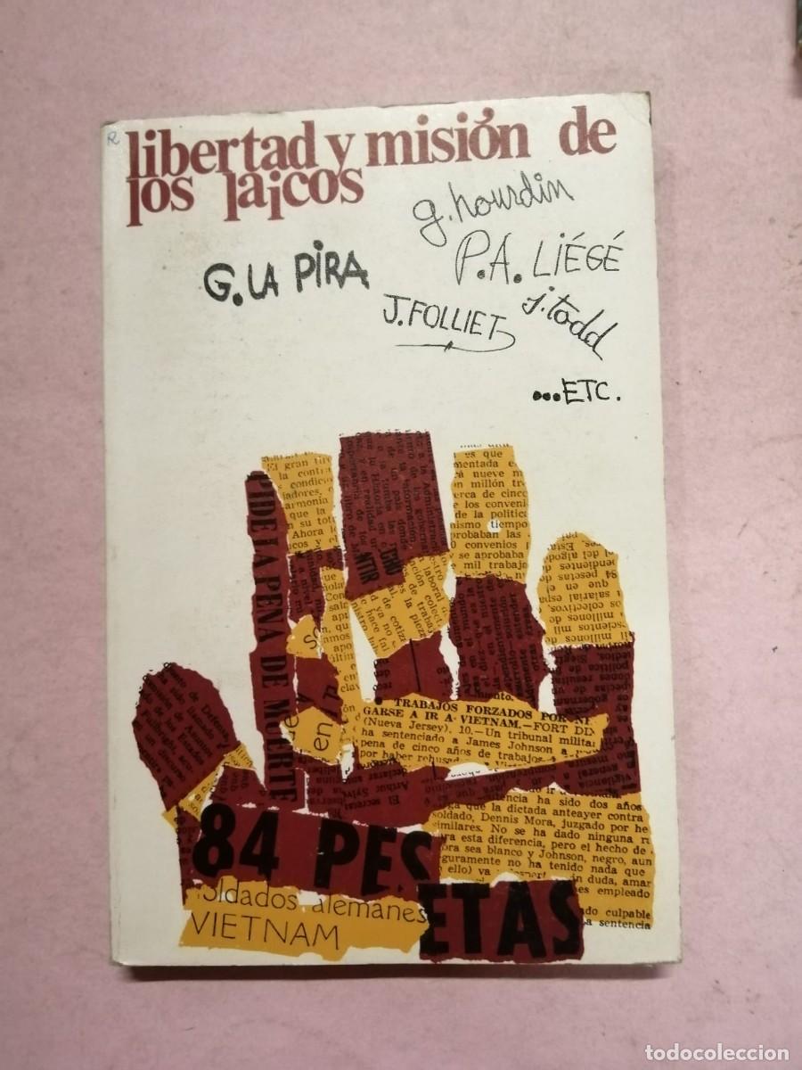 Libros de segunda mano: LIBERTAD Y MISION DE LOS LAICOS (VARIOS AUTORES)