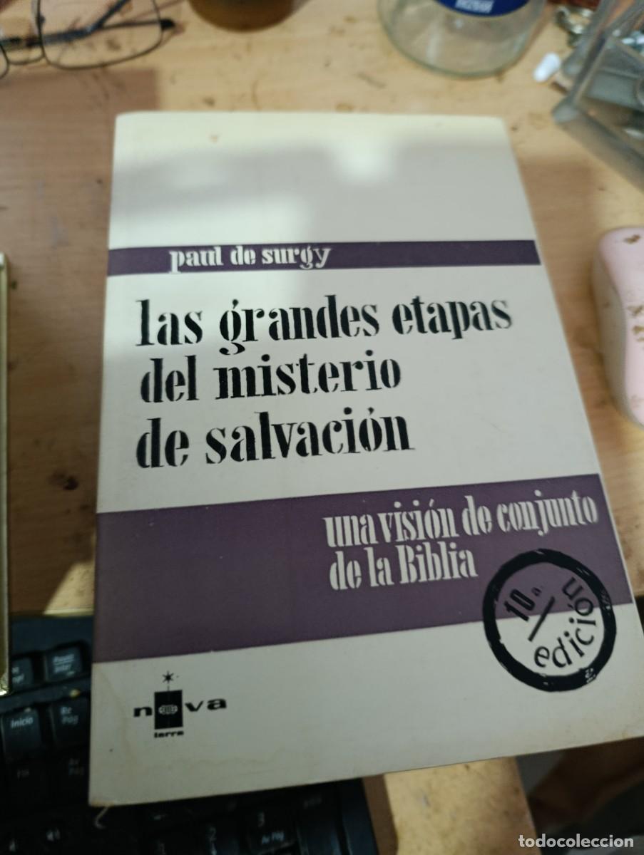 Libros de segunda mano: LAS GRANDES ETAPAS DEL MISTERIO DE SALVACION. PAUL DE SURGY EST16B4