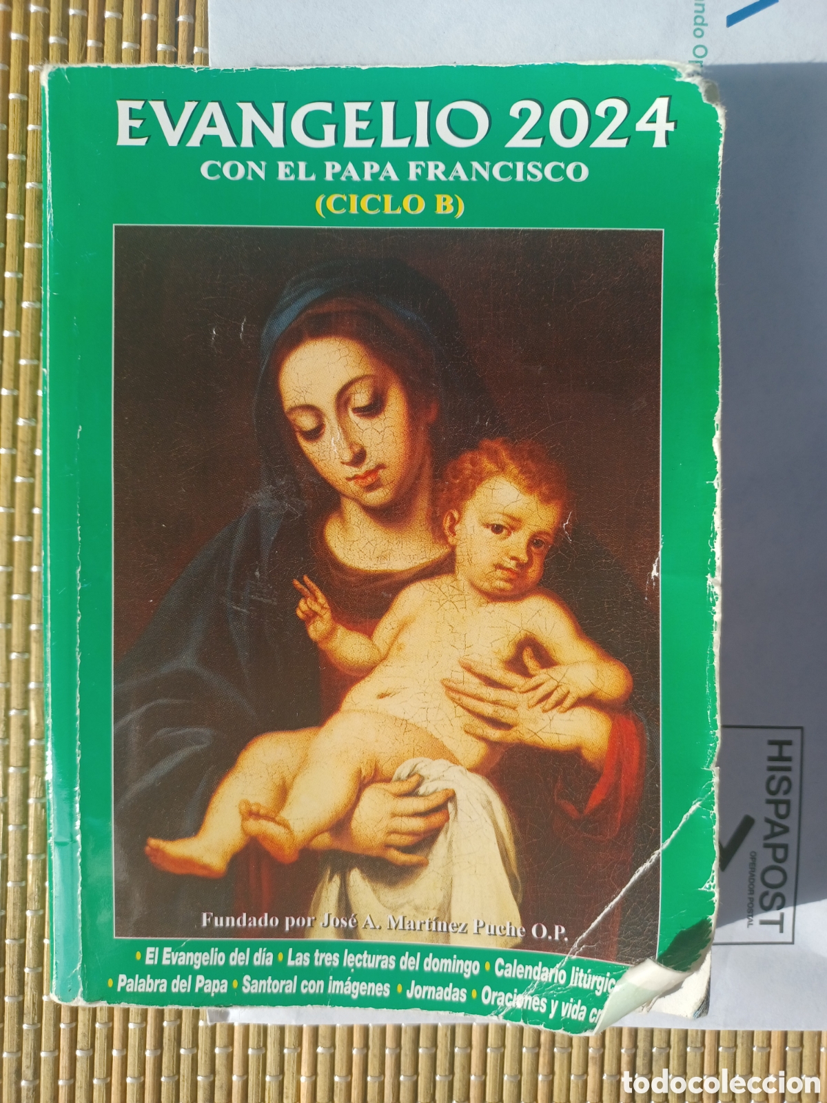 Libros de segunda mano: Evangelio 2024 con el Papa Francisco. Ciclo B. (Edibesa)