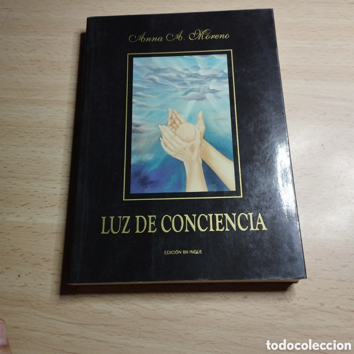 Libros de segunda mano: Luz de conciencia. Anna Angeles Moreno Toledo. 1998. Edici&oacute;n Biling&uuml;e ( espa&ntilde;ol - Franc&eacute;s).