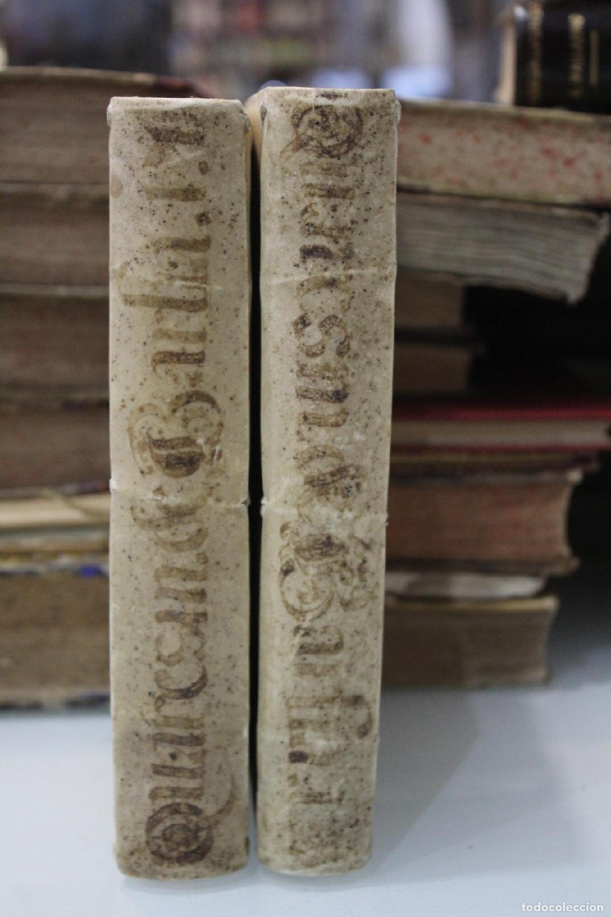 Gebrauchte B&uuml;cher: (1686, Joseph Barzia y Zambrana, natural de M&aacute;laga) Dos tomos.- Quaresma de Sermones doctrinales, du