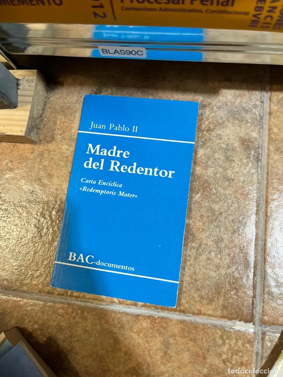 Libros de segunda mano: BLAS90C &mdash; Madre del Redentor (Redemptoris Mater) &mdash; Juan Pablo II &mdash; BAC