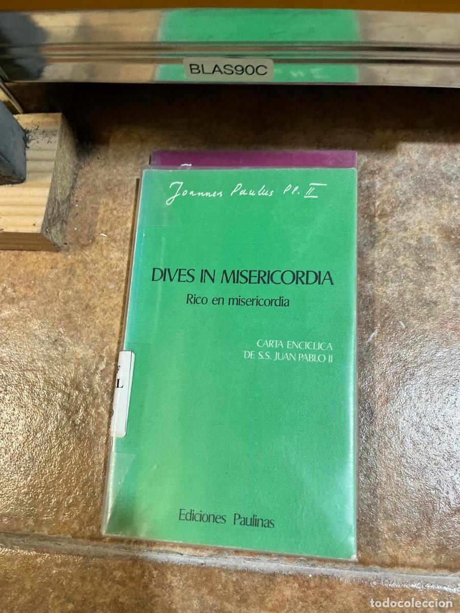 Libros de segunda mano: BLAS90C &mdash; Dives in Misericordia (Rico en misericordia) &mdash; Juan Pablo II &mdash; Ediciones Paulinas