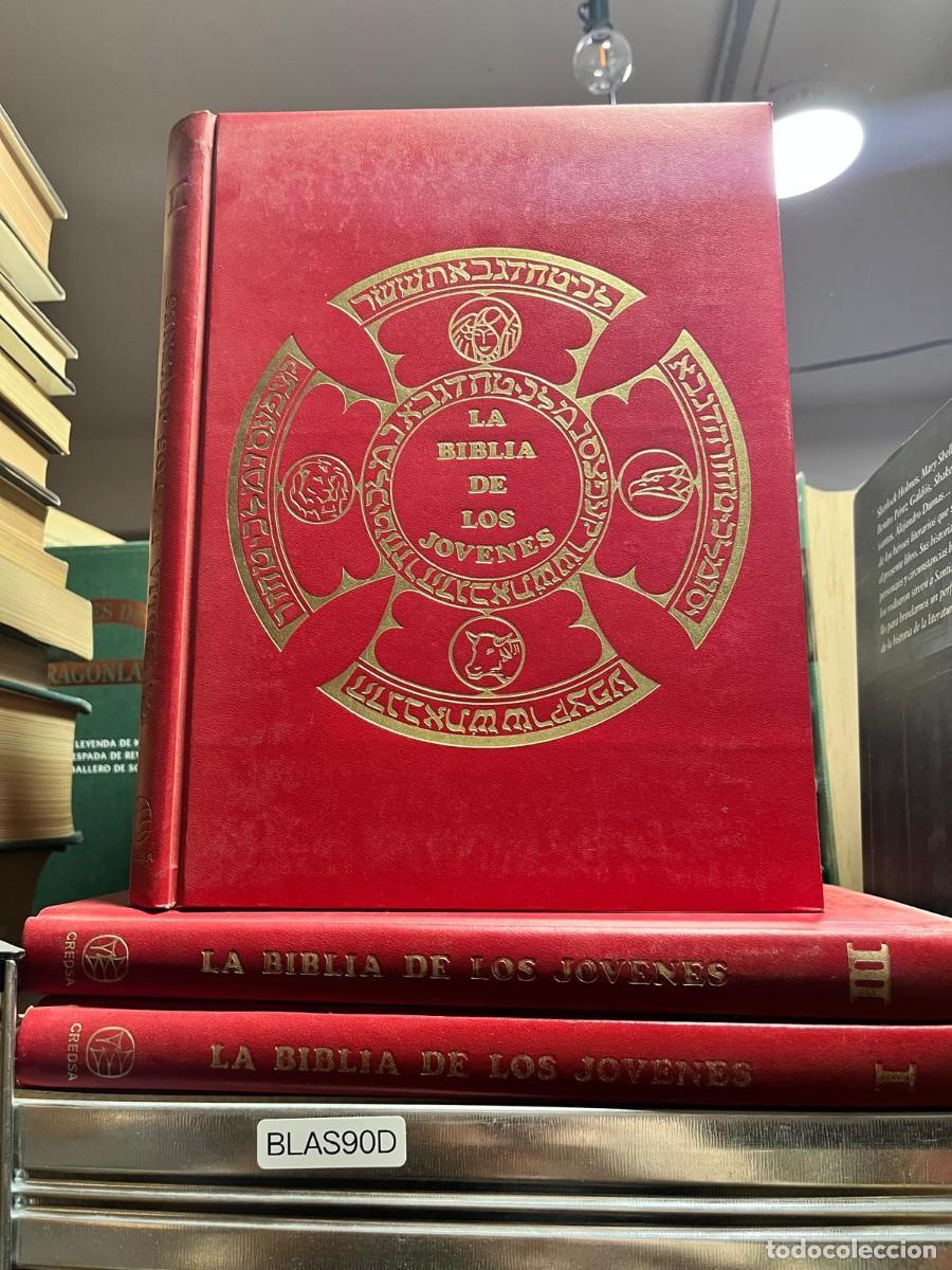 Libros de segunda mano: BLAS90D &mdash; La Biblia de los J&oacute;venes (Tomos I, II y III) &mdash; &mdash; Credsa.