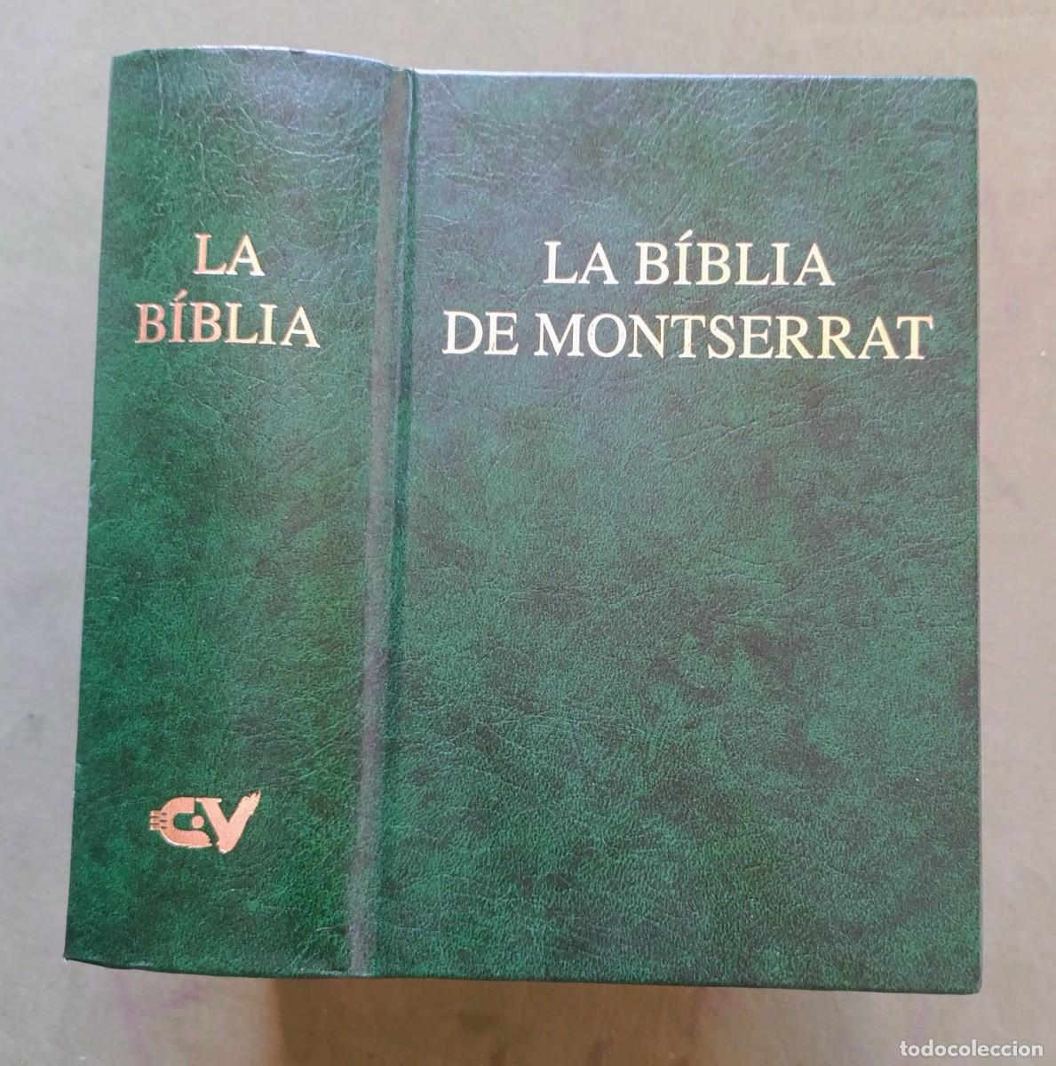 Libros de segunda mano: LA BIBLIA DE MONTSERRAT. VERSI&Oacute; DELS TEXTOS ORIGINALS I NOTES PELS MONJOS DE MONTSERRAT - D20.