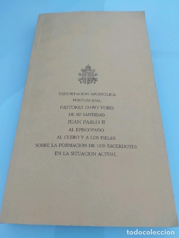 Libros de segunda mano: Pastores Dabo Vobis. Exhortaci&oacute;n apost&oacute;lica postsinodal de Juan Pablo II
