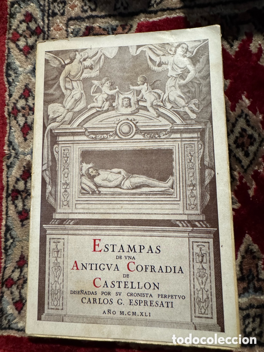 Libros de segunda mano: Estampas antigua Cofrad&iacute;a de Castell&oacute;n