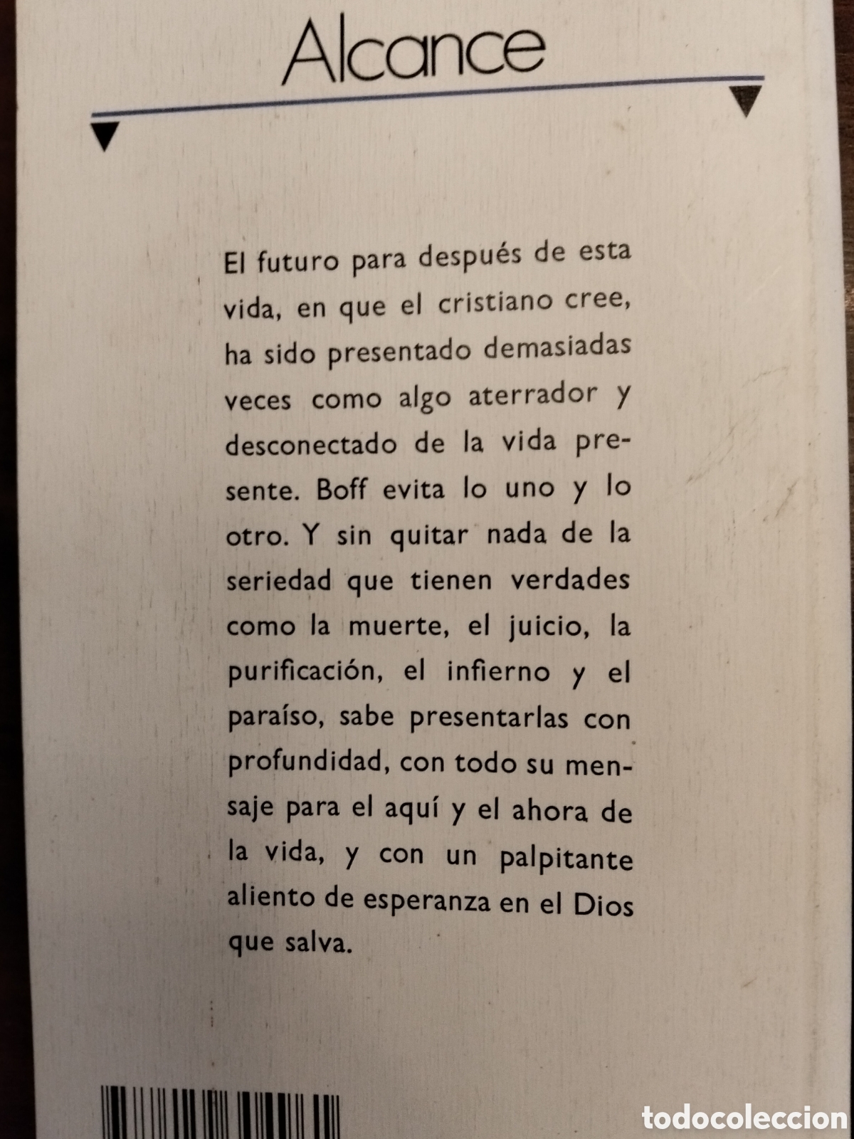 Libros de segunda mano: HABLEMOS DE KA OTRA VIDA LEONARDO BOFF - Foto 2