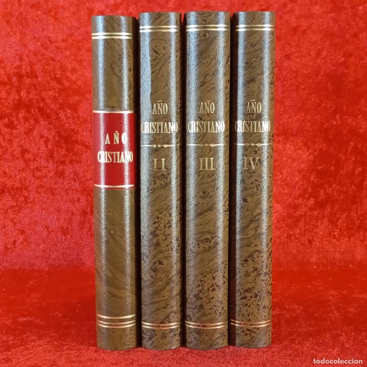 Libros de segunda mano: A&Ntilde;O CRISTIANO - 4 TOMOS - I, II, III Y IV - BIBLIOTECA DE AUTORES CRISTIANOS / 836