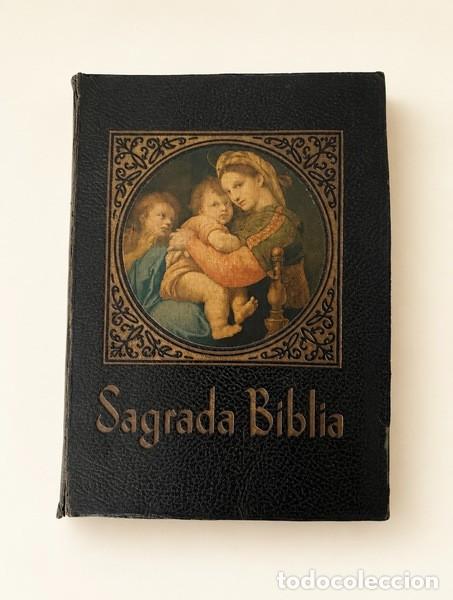 Libros de segunda mano: SAGRADA B&Iacute;BLIA, Mons Dr JUAN STRAUBINGER, CHICAGO 1958 - VERSI&Oacute;N DIRECTA DE LOS TEXTOS PRIMITIVOS