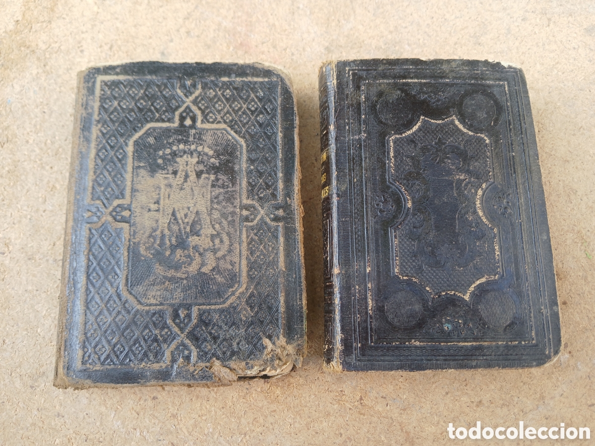 Libros de segunda mano: MISALES, MANUAL DE EJERCICIOS ESPIRITUALES Y DESPERTADOR EUCARISTICO 1874 Y 1882.