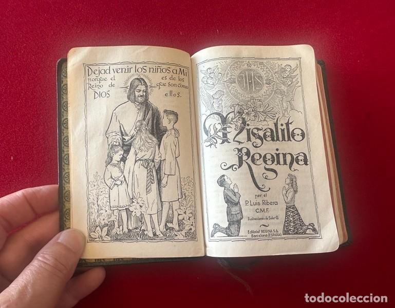 Libros de segunda mano: DEVOCIONARIO - MISAL - MISALITO REGINA , P. RIBERA, BARCELONA 1958 , CON BONITOS GRABADOS