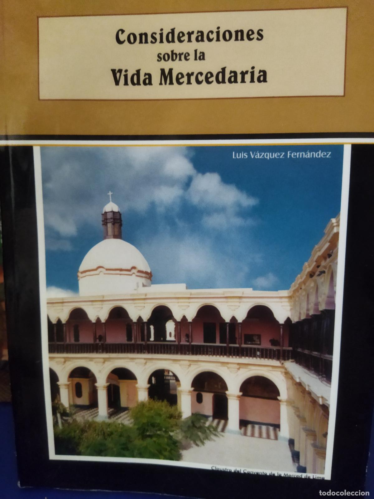 Libros de segunda mano: Consideraciones sobre la vida mercedaria - Foto 1
