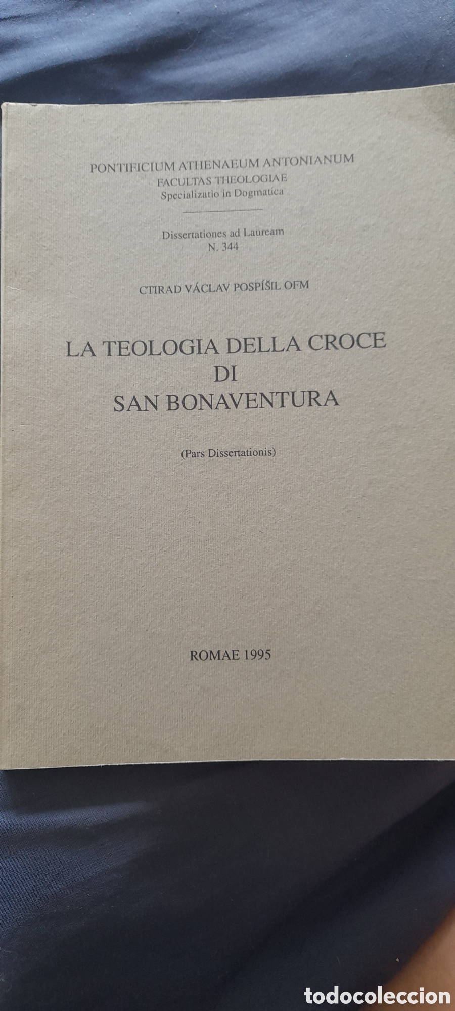 Libros de segunda mano: La teologia della croce di San Bonaventura