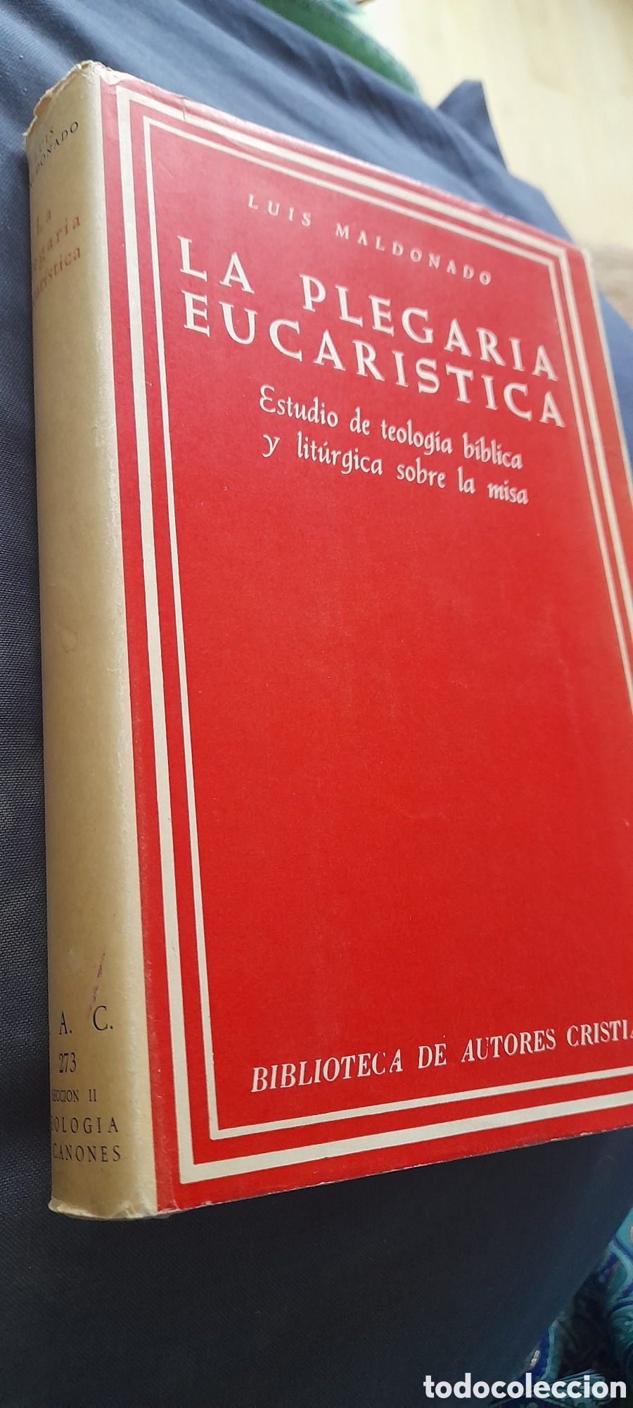 Libros de segunda mano: La plegaria eucaristica. Luis Maldonado - Foto 3