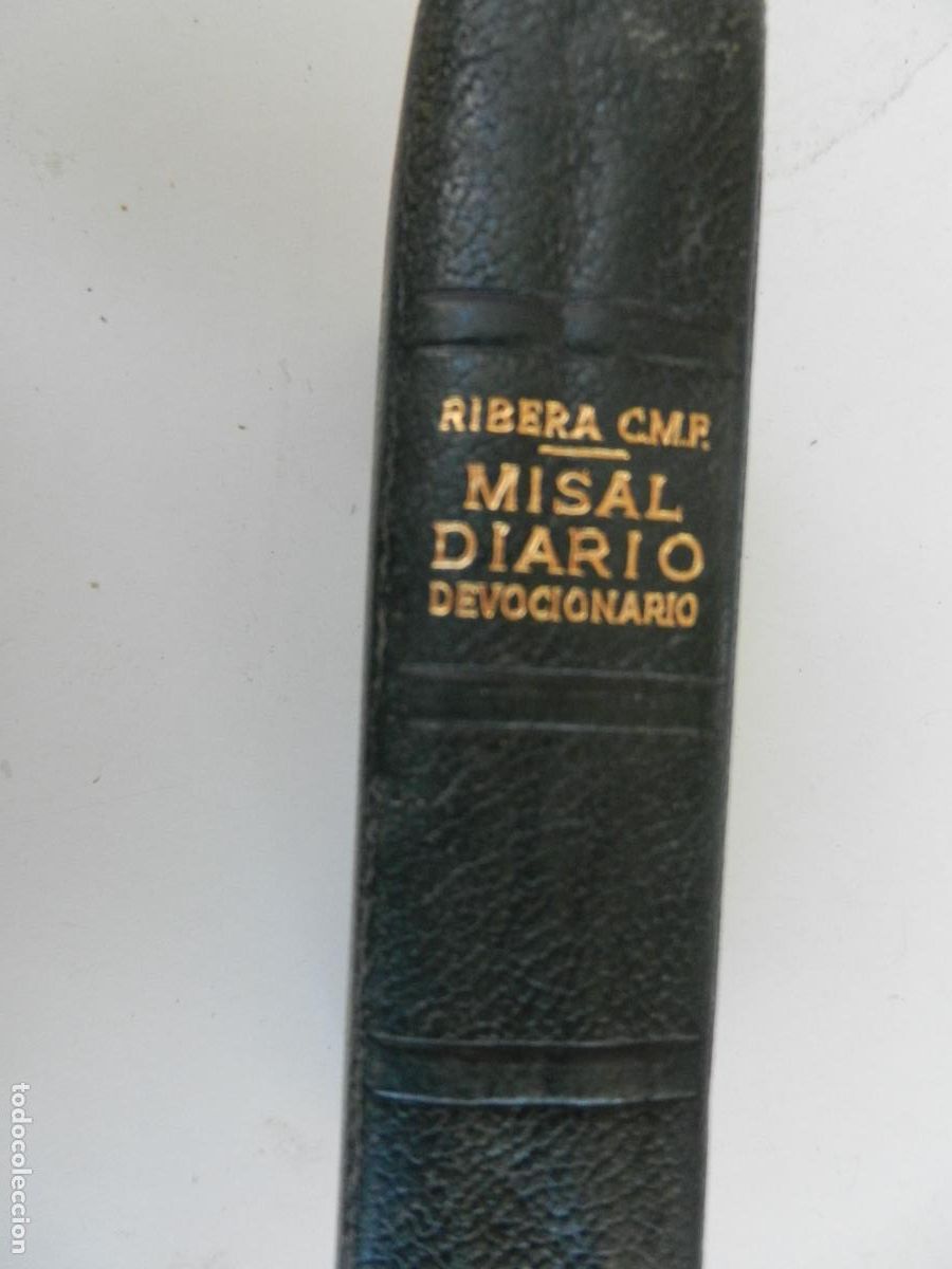 Libros de segunda mano: MISA DIARIO COMPLETO - DEVOCIONARIO ESCOGIDO - P. LUIS RIBERA - EDITORIAL REGINA 1959.
