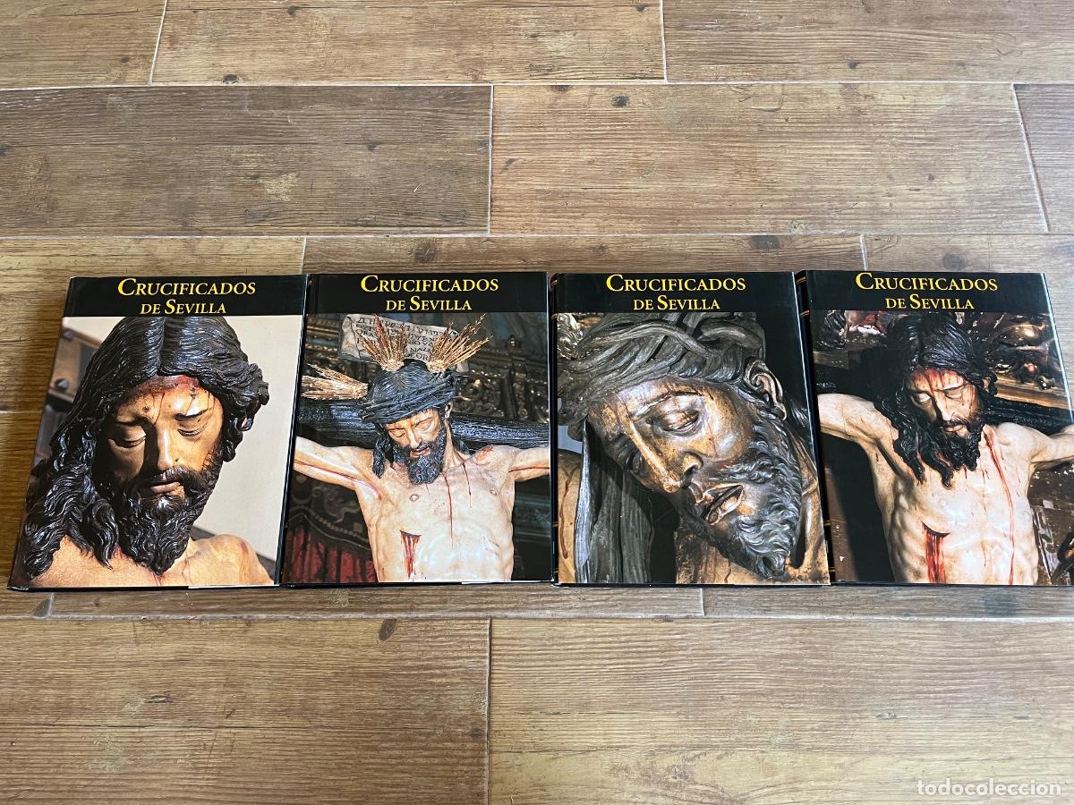 Libros de segunda mano: Colecci&oacute;n completa de 4 tomos CRUCIFICADOS DE SEVILLA. EDITORIAL TARTESSOS
