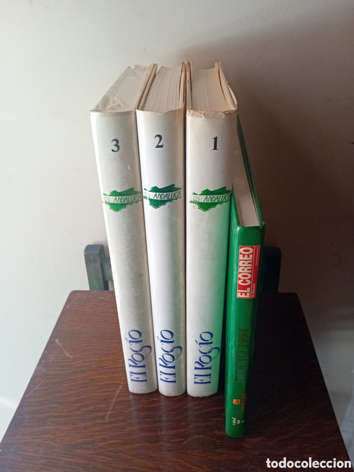 Libros de segunda mano: EL ROC&Iacute;O Fe y alegr&iacute;a de un pueblo Obra Completa 3 Tomos JOSE MARIA V&Aacute;ZQUEZ SOTO